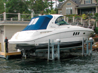 32,000 lb. capacity Ultimate Boat Lift which comes in modular sections for easier delivery