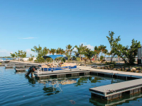 Heavy duty aluminum docks for oceanfront campground - Key West, Florida
