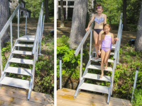 6-Step Aluminum Stairs