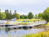 ADA accessible dock at Burton Island, Lake Champlain, Vermont