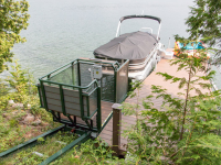 Easily access your waterfront site with a hillside trolley