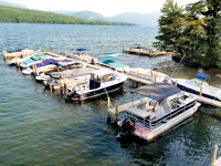 Commercial pile docks at a homeowners association - Lake George, NY