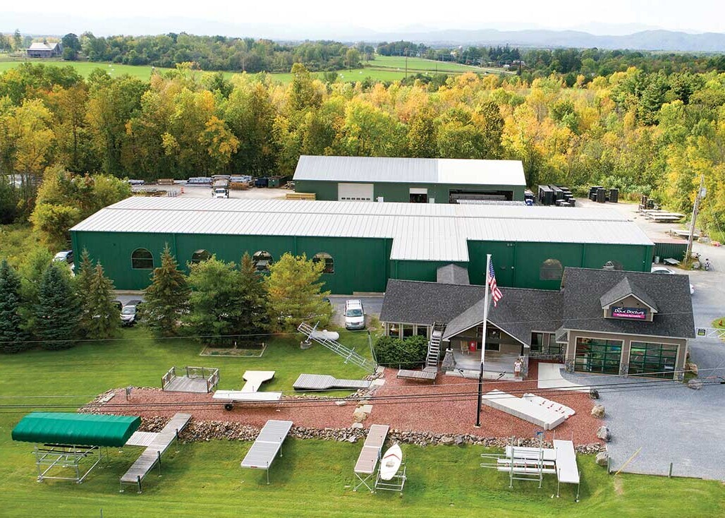 The Dock Doctors Ferrisburgh Vermont Showroom and Manufacturing Facility