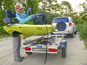 aluminum kayak trailer