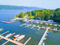 Complete renovation of existing resort marina on Lake Champlain in Vergennes, Vermont.