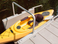 The YAKport kayak launch connects to fixed or floating docks