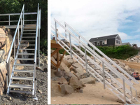 14-step aluminum stairs (SHIPS freight)
