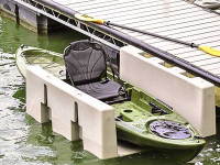 Accommodates kayak and other crafts up to 34