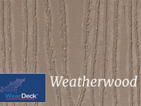 Pond Dock with Weatherwood WearDeck