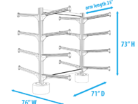 Commercial Concrete Mount Aluminum