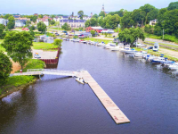 Rowing dock for the City of Dover, NH