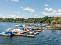 We designed, manufactured and installed the new 110-slip marina with Ipe decking - 550 Marina, Saratoga Lake, NY