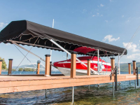 Sunbrella® boat lift canopy