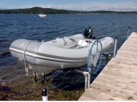 Small craft cantilever style boat lift