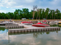 Connect-A-Dock 2000 series modular floating docks