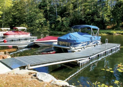 Floating docks for a homeowners association, Center Harbor, NH