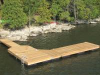 Custom designed steel truss floating docks by The Dock Doctors — The ...