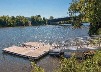 Commercial Dock and Launch, Freeman’s Bridge, East Glenville, NY – Mohawk River