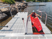 Freestanding Dock & Launch Port System by The Dock Doctors