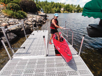 Freestanding Dock & Launch Port System by The Dock Doctors