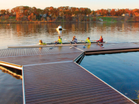 Aluminum Frame Rowing Docks