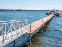 Mega Dock, Ultimate Boatlift and our Aluminum Gangway - Chazy, NY