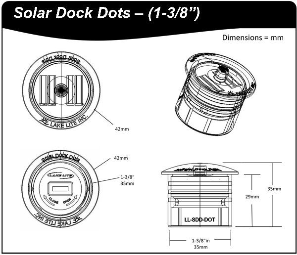 Solar Deck and Dock Light — The Dock Doctors