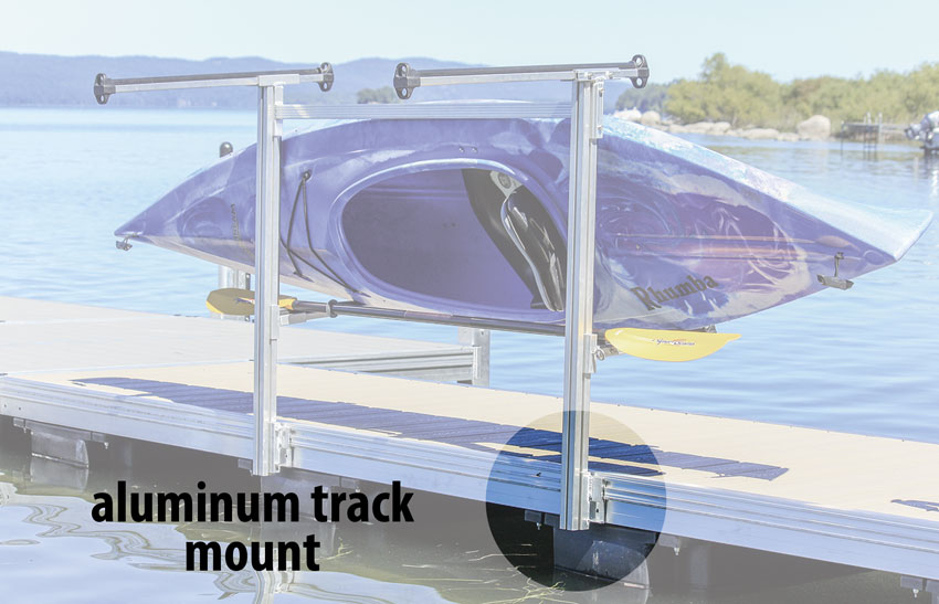 Dock storage racks for canoes, kayaks and other crafts — The Dock Doctors