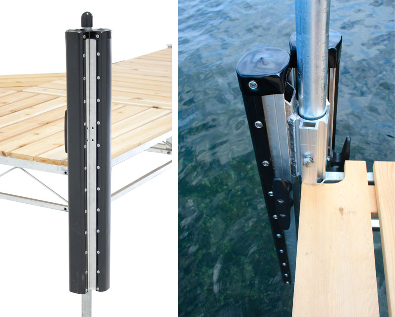 Vertical Dock Fenders - Dock Bumpers - Boat Fender for Docks — The Dock  Doctors