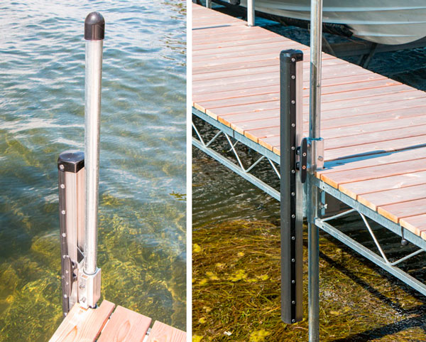 Vertical Dock Fenders - Dock Bumpers - Boat Fender for Docks — The Dock  Doctors