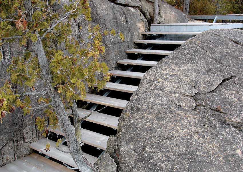 Steep Incline Stairs  CroweDock Docking Systems - Waterfront & Marina  Development